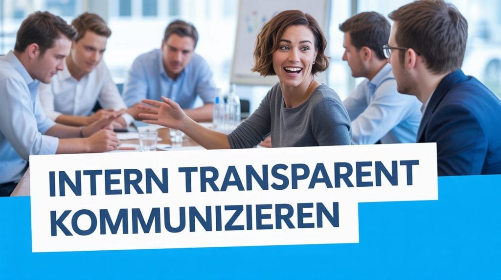 transparent intern kommunizieren